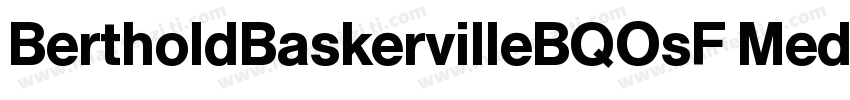 BertholdBaskervilleBQOsF Medium字体转换